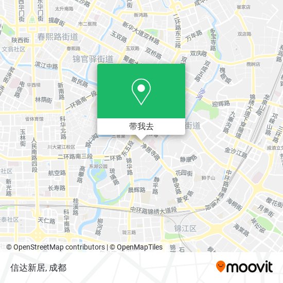 信达新居地图