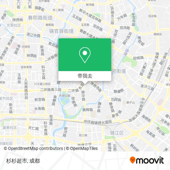 杉杉超市地图