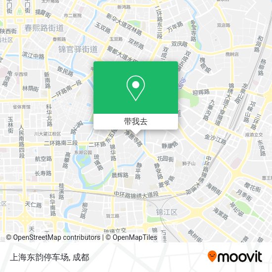 上海东韵停车场地图