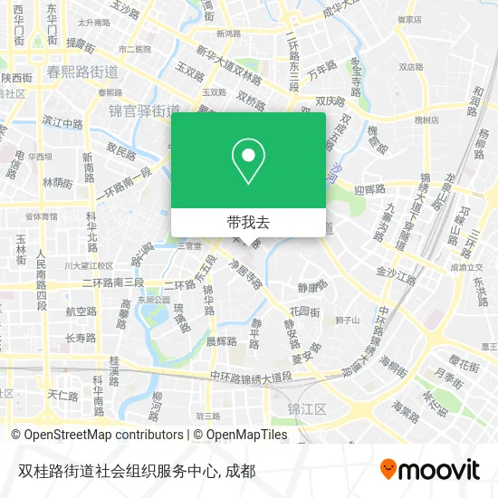 双桂路街道社会组织服务中心地图