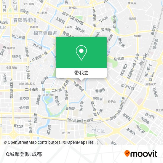 Q城摩登派地图