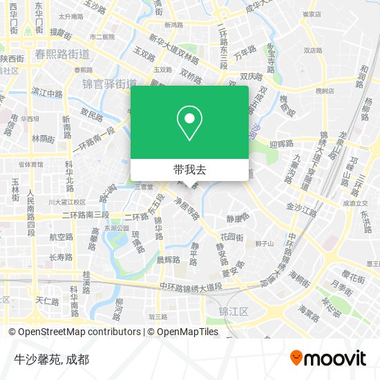牛沙馨苑地图