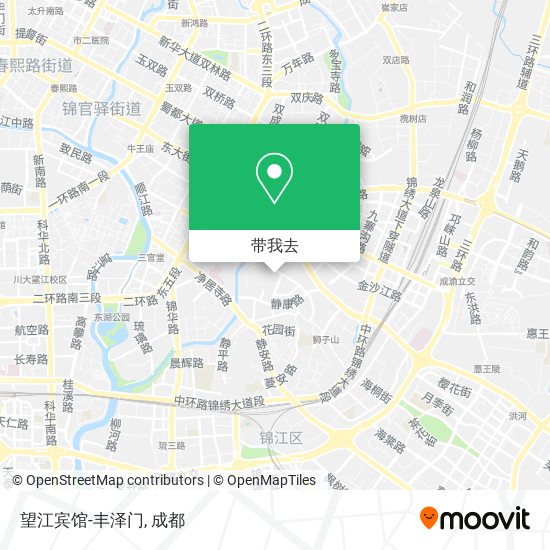 望江宾馆-丰泽门地图