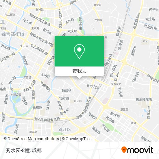 秀水园-8幢地图