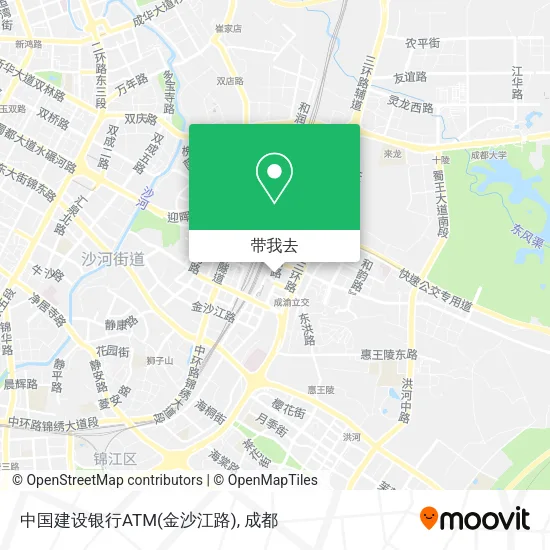 中国建设银行ATM(金沙江路)地图