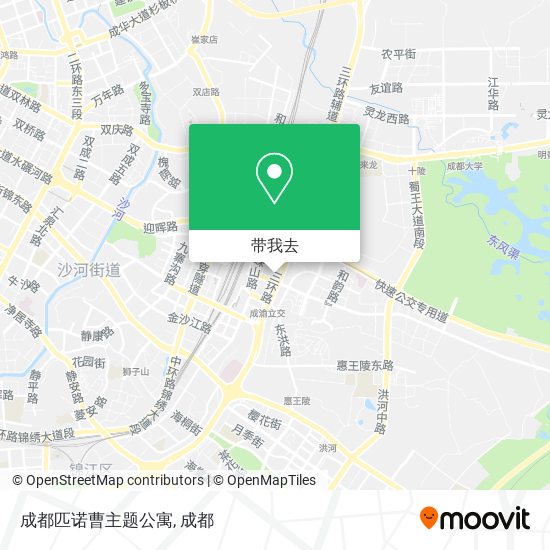 成都匹诺曹主题公寓地图