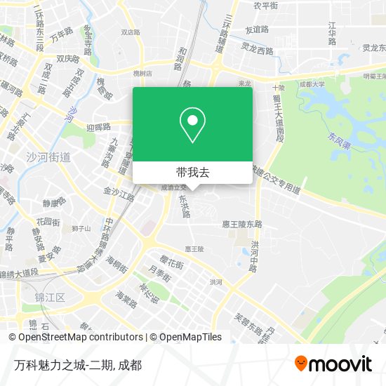 万科魅力之城-二期地图