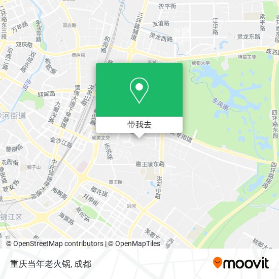 重庆当年老火锅地图