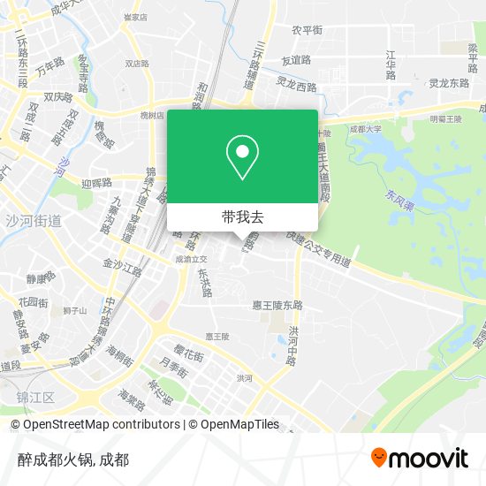 醉成都火锅地图