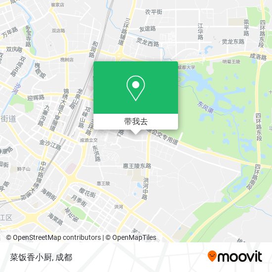 菜饭香小厨地图