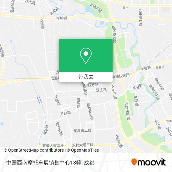 中国西南摩托车展销售中心18幢地图