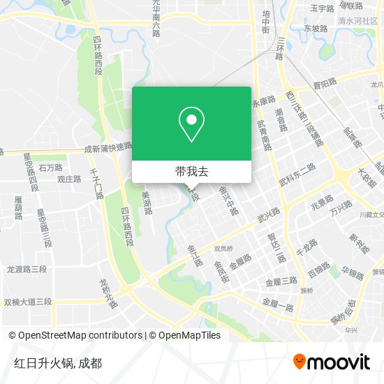 红日升火锅地图