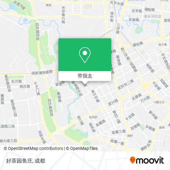 好茶园鱼庄地图