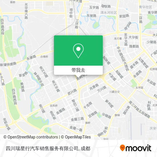 四川瑞星行汽车销售服务有限公司地图