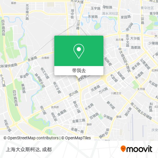 上海大众斯柯达地图