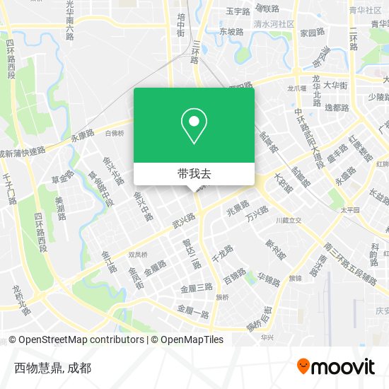 西物慧鼎地图