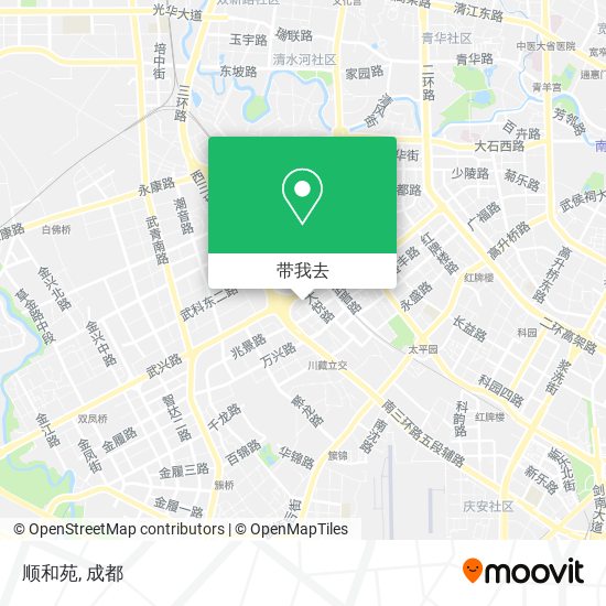 顺和苑地图