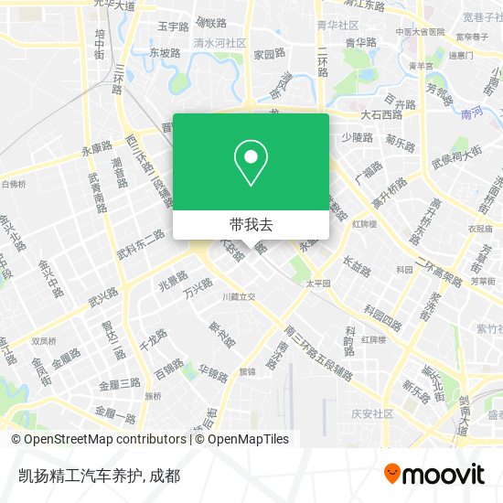 凯扬精工汽车养护地图