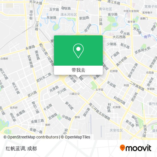 红帆蓝调地图