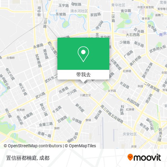 置信丽都楠庭地图