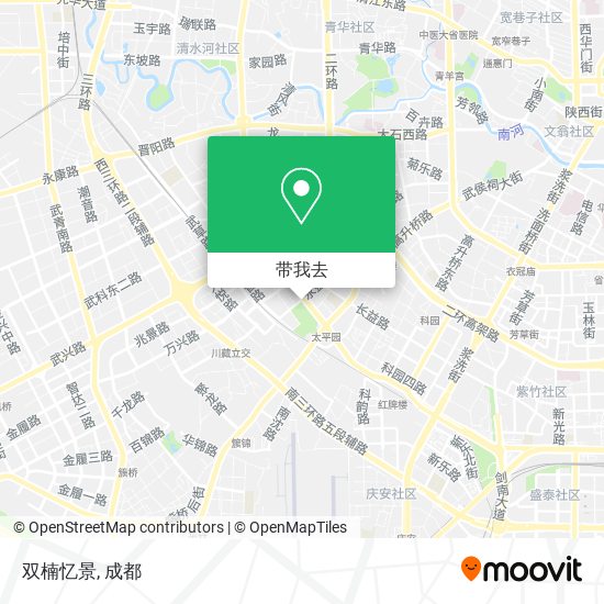 双楠忆景地图