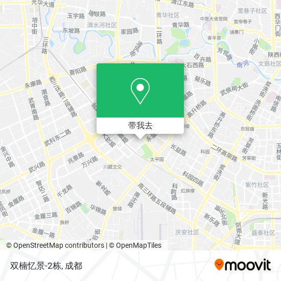 双楠忆景-2栋地图