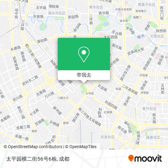 太平园横二街56号6栋地图
