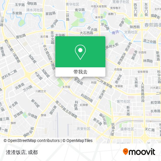 渣渣饭店地图
