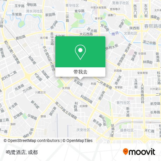 鸣鹭酒店地图