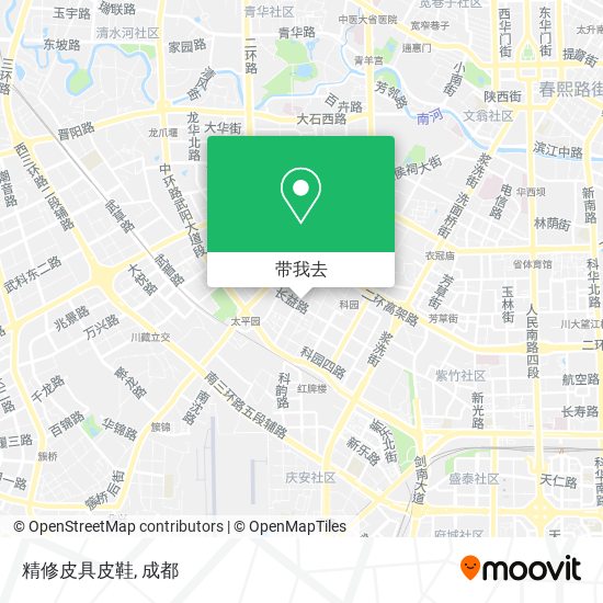 精修皮具皮鞋地图