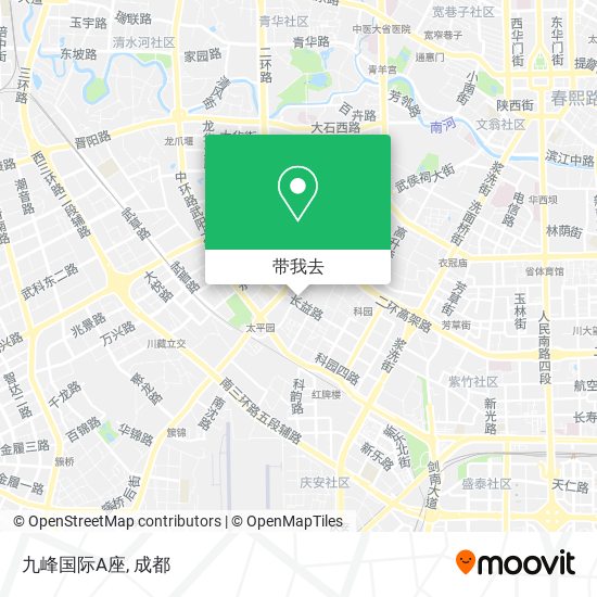 九峰国际A座地图