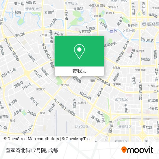 董家湾北街17号院地图
