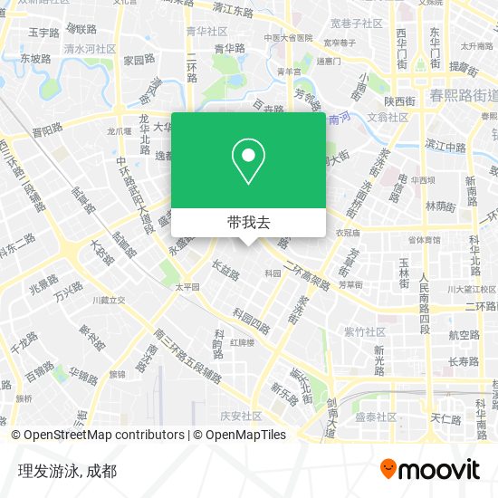 理发游泳地图