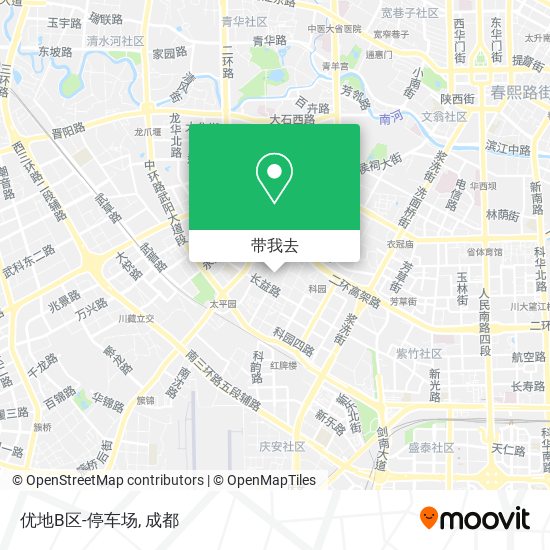 优地B区-停车场地图