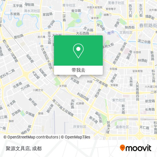 聚源文具店地图