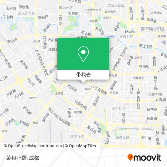 菜根小厨地图
