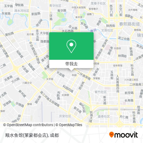 顺水鱼馆(莱蒙都会店)地图