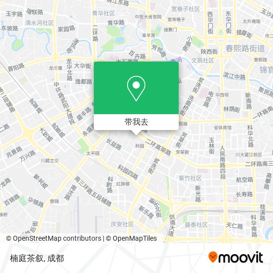 楠庭茶叙地图