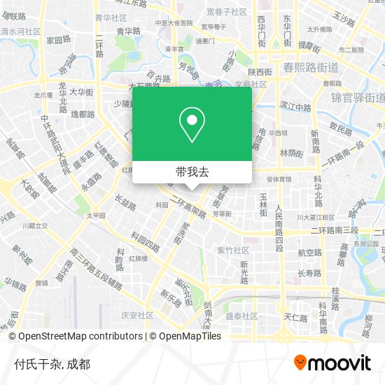 付氏干杂地图