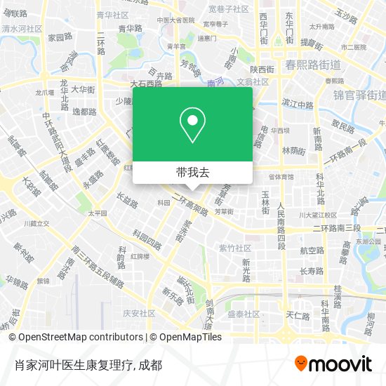 肖家河叶医生康复理疗地图