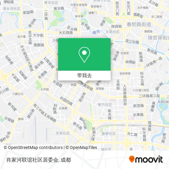 肖家河联谊社区居委会地图