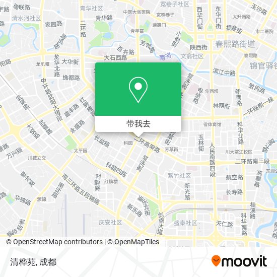 清桦苑地图