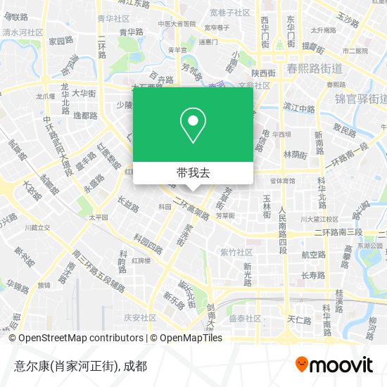 意尔康(肖家河正街)地图