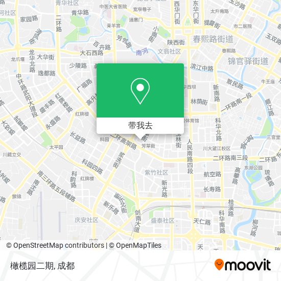 橄榄园二期地图