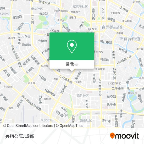 兴柯公寓地图