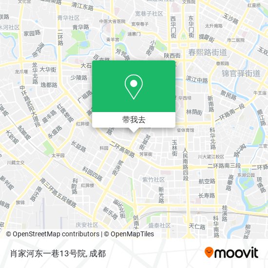肖家河东一巷13号院地图