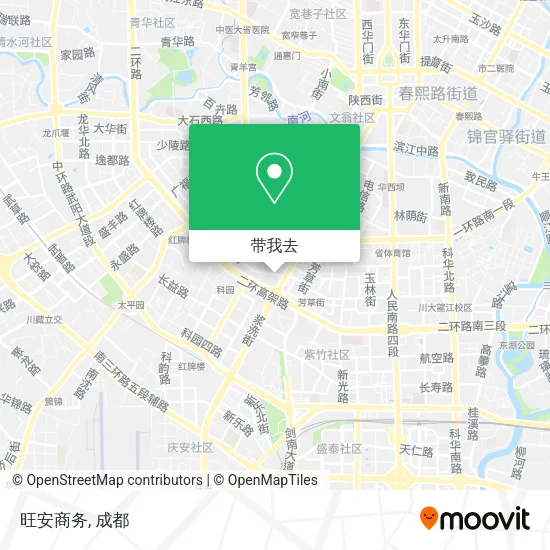 旺安商务地图