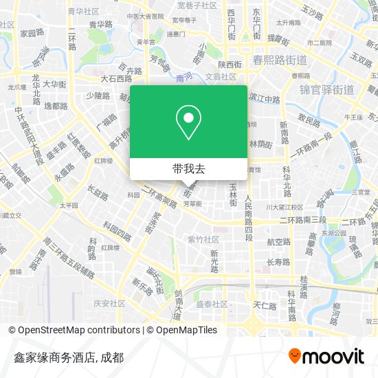 鑫家缘商务酒店地图