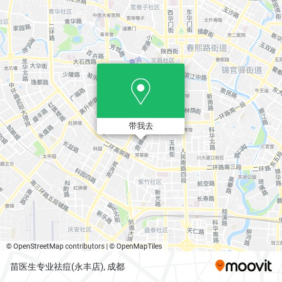 苗医生专业祛痘(永丰店)地图