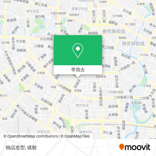 独品造型地图